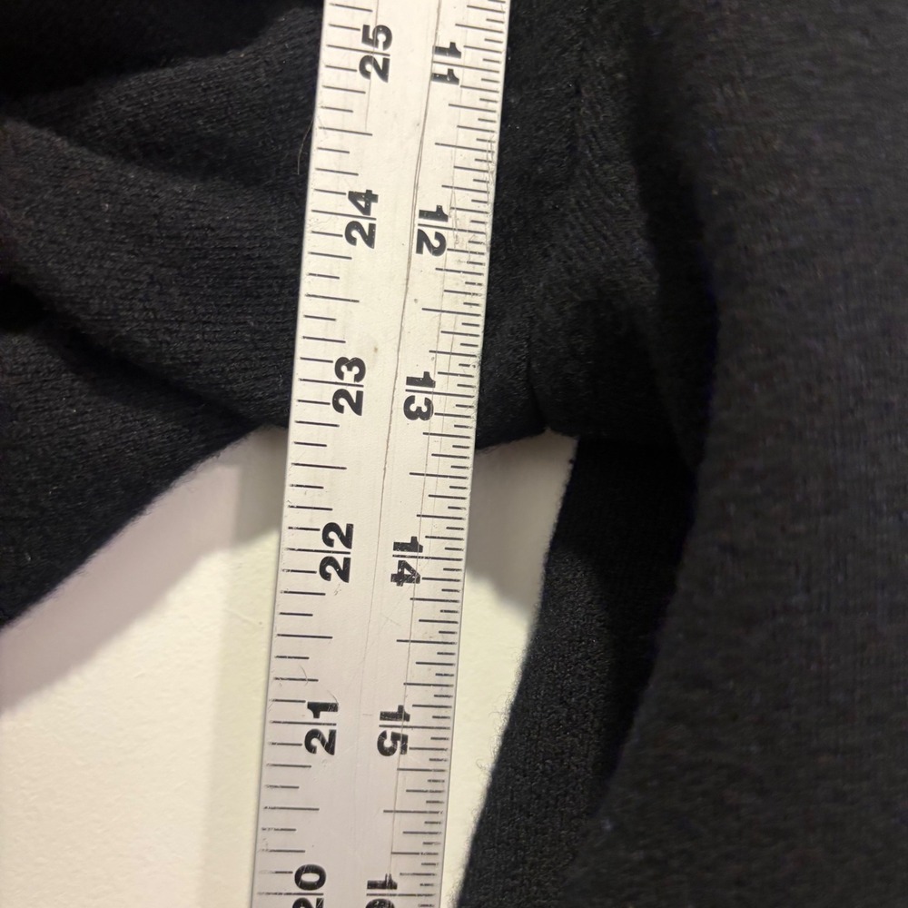 Canada Goose Womens Black Wool Blend Knit Cozy Sweatpants Made in Italy XL - Picture 6 of 8